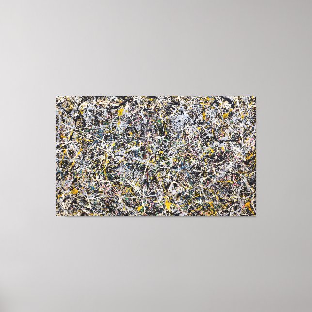 Lienzo J. P. - Número 1 - 1949 - Expressionismo abstracto (Anverso)