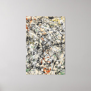Lienzo J. P. - Número 32 - 1949 - Pintura de acción -