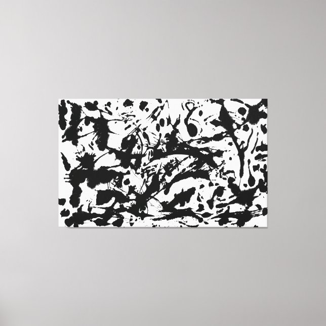 Lienzo J. P. - NÚMERO 3 - 1951 - Periodo de llenado negro (Anverso)