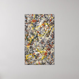 Lienzo J. P. - Número 3 TIGER - 1949 - Pintura de acción