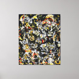 Lienzo J. P. - Número 4 - 1951 - Pintura de acción -