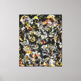 Lienzo J. P. - Número 4 - 1951 - Pintura de acción -