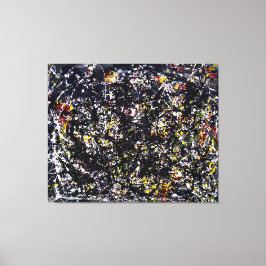 Lienzo J. P. - Número 6 - 1949 - Pintura de acción -