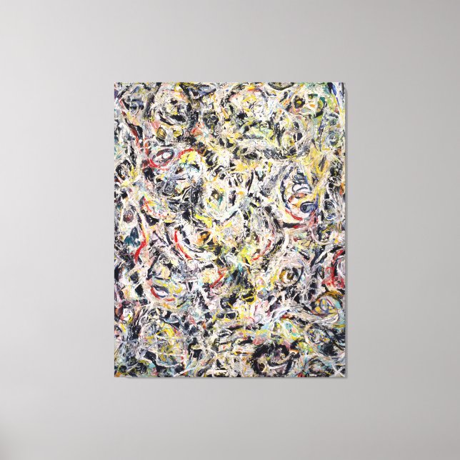 Lienzo J. P. - OJOS EN EL CALOR - 1946 - Pintura de acció (Anverso)