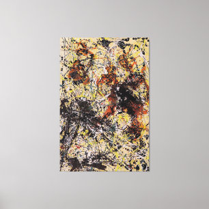 Lienzo J. Pollock. - Número 12 - 1949 - Pintura de acción