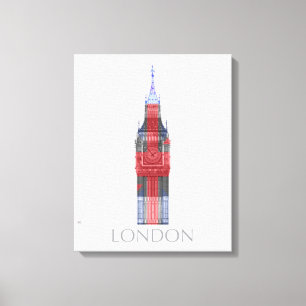 Lienzo Jack Big Ben Union de Londres
