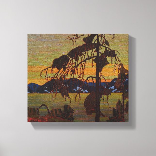 Lienzo Jack Pine (Anverso)