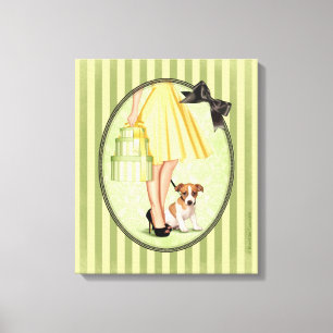 Lienzo Jack y las cajas