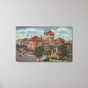 Lienzo Jacksonville, la Florida - vista exterior del