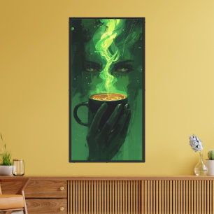 Lienzo Jade Dreams – La Infusión del Despertar