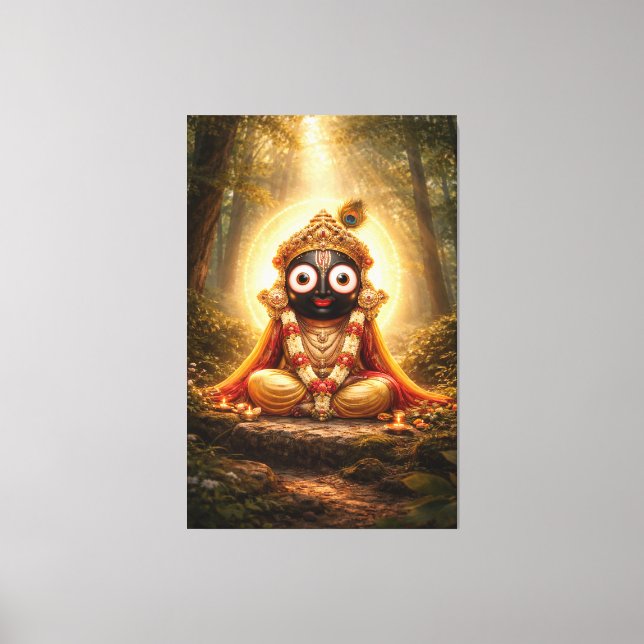 Lienzo Jagannath (Anverso)