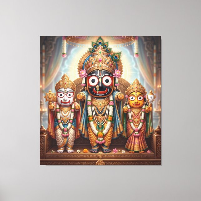 Lienzo Jagannath (Anverso)
