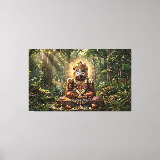 Lienzo Jagannath (Anverso)