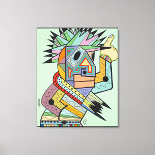 Lienzo "Jam in Brooklyn" por Ruchell Alexander