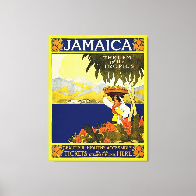Lienzo Jamaica (Anverso)