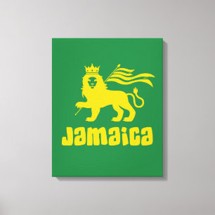 Lienzo Jamaica Rasta Lion