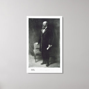 Lienzo James A. Garfield, vigésimo presidente del St