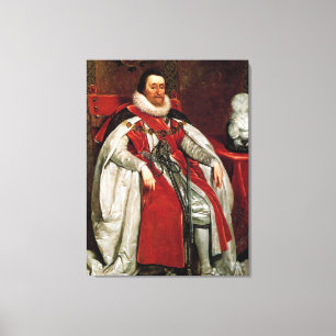 Lienzo James I de Daniel Mytens