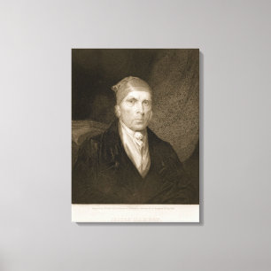 Lienzo James Madison envejeció 82, grabado por Thomas B.