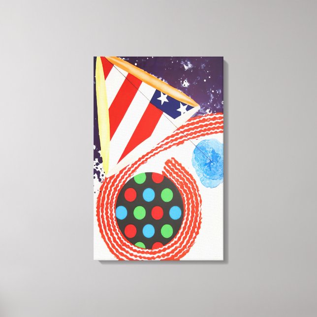 Lienzo James Rosenquist - Una libertad para todos (Anverso)