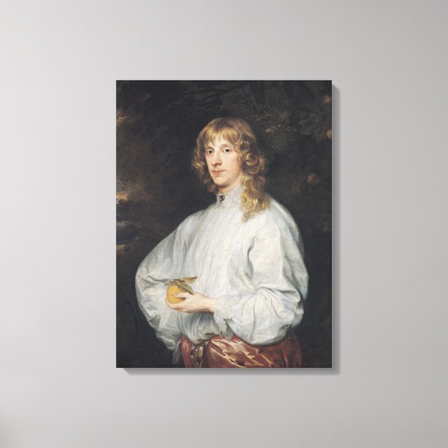 Lienzo James Stuart Duke de Richmond y Lennox (Anverso)