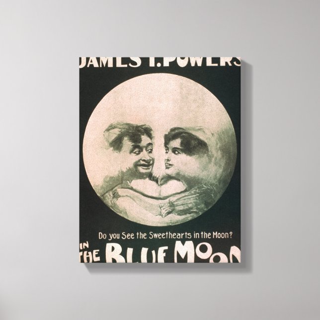 Lienzo James T. Powers in the Blue Moon Theater (Anverso)