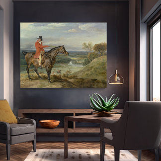 Lienzo James Ward Hunting en la pintura de caballos de St