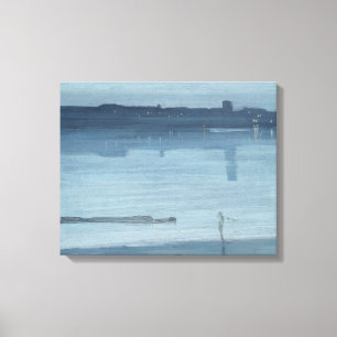 Lienzo James Whistler - Nocturno: Chelsea