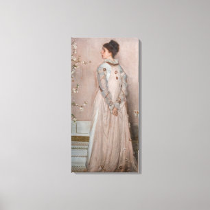 Lienzo James Whistler - Sinfonía en color carne y rosa