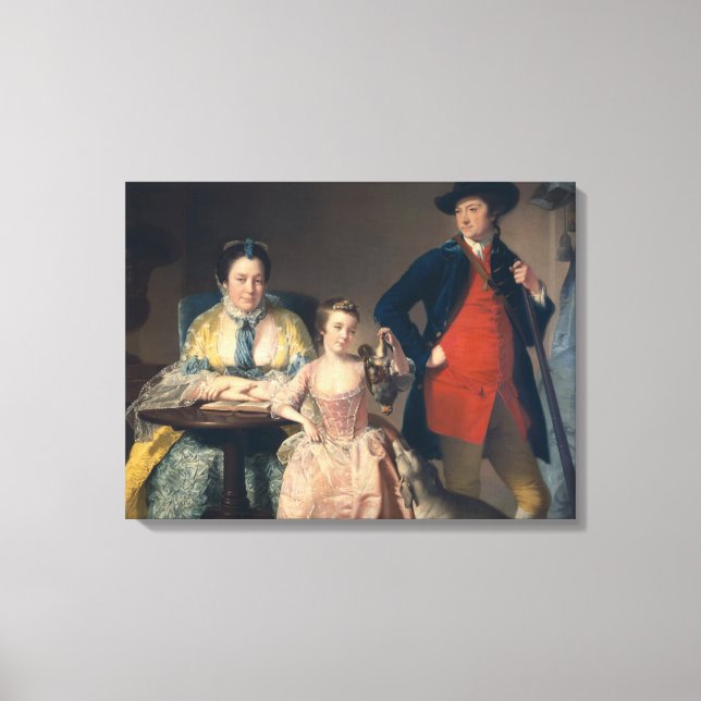 Lienzo James y Mary Shuttleworth (Anverso)
