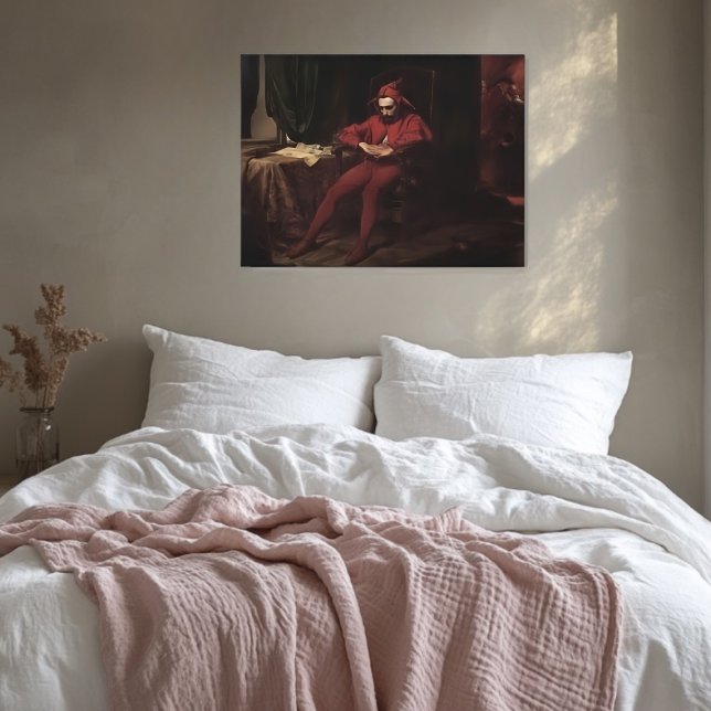 Lienzo Jan Matejko - Stanczyk durante una pelota, Harlequ (Subido por el creador)