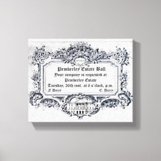 Lienzo Jane Austen: Pemberley Estate Ball