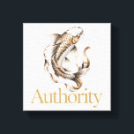 Lienzo Japanese Koi Symbol of Authority and Leadership<br><div class="desc">True authority is not loud — it is calm, grounded, and deeply rooted in purpose. Inspired by the symbolism of the Japanese koi fish, this design represents mastery over challenges and the quiet confidence that comes from perseverance. In Eastern philosophy, koi embody strength, resilience, and the courage to rise above...</div>