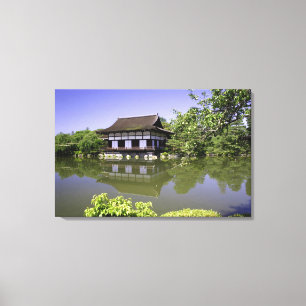 Lienzo Japón, Kioto, Jardín Japonés del Santuario Heia