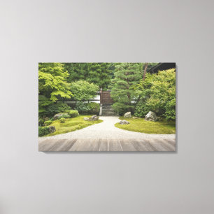Lienzo Japón, Kyoto, Jardín del Templo Sennyuji