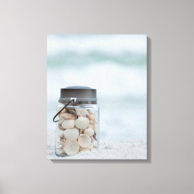 Lienzo Jar De Las Agujas De La Playa | Florida (Anverso)