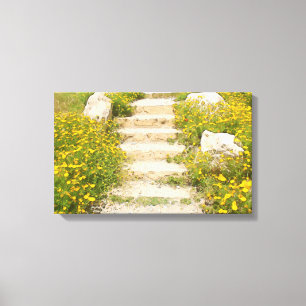 Lienzo Jardín acuático