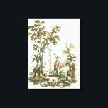 Lienzo Jardín asiático con mujeres y animales<br><div class="desc">Un bonito jardín de estilo asiático con varios animales y vigilado por una mujer atenta. La escena evoca los pensamientos del Jardín del Edén, con una serpiente deslizándose en primer plano. ¡Un regalo perfecto para la persona de su vida que viaja bien por el mundo!</div>