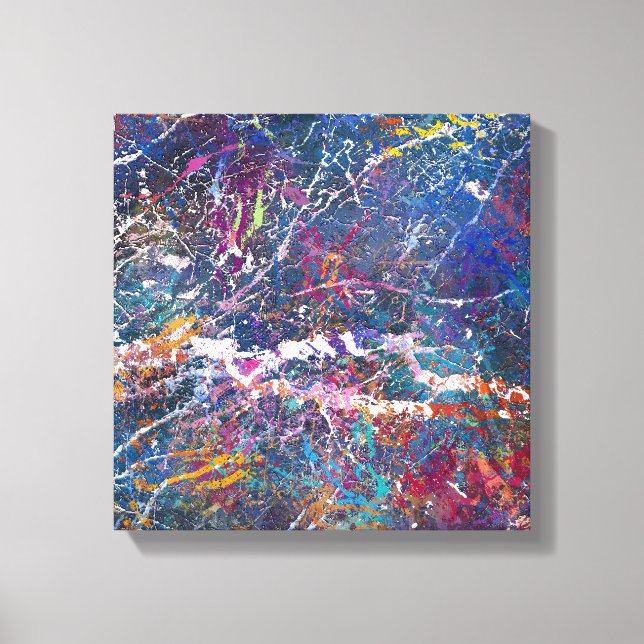 Lienzo Jardín costero - Dew matutino (Anverso)