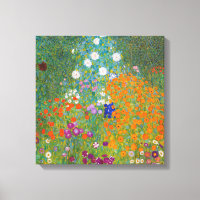 Jardín de flores de Gustav Klimt