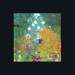 Lienzo Jardín de flores, Gustav Klimt<br><div class="desc">Jardín de las Flores - por el pintor simbolista austríaco Gustav Klimt. Gustav Klimt (1862-1918) era un pintor sinfín austríaco y uno de los miembros más prominentes del movimiento secesión de Viena. Sus principales obras incluyen pinturas, murales, bocetos y otros objetos de arte. El tema principal de Klimt fue el...</div>