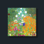 Lienzo Jardín de flores por Gustav Klimt Canvas Print<br><div class="desc">Bauerngarten / Jardín de flores / Arte vintage de Cottage Garden pintado en 1905 por el artista austriaco simbolista y Art Nouveau Gustav Klimt (1862-1918) de una buena estampada de arte.</div>