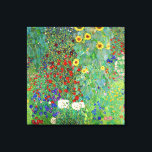 Lienzo Jardín De Granjas Gustav Klimt Con Pintado De Sunf<br><div class="desc">Jardín De Granjas Gustav Klimt Con Sunflowers Vintage Art Nouveau</div>