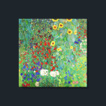 Lienzo Jardín De Granjas Gustav Klimt Con Pintado De Sunf<br><div class="desc">Jardín De Granjas Gustav Klimt Con Sunflowers Vintage Art Nouveau</div>
