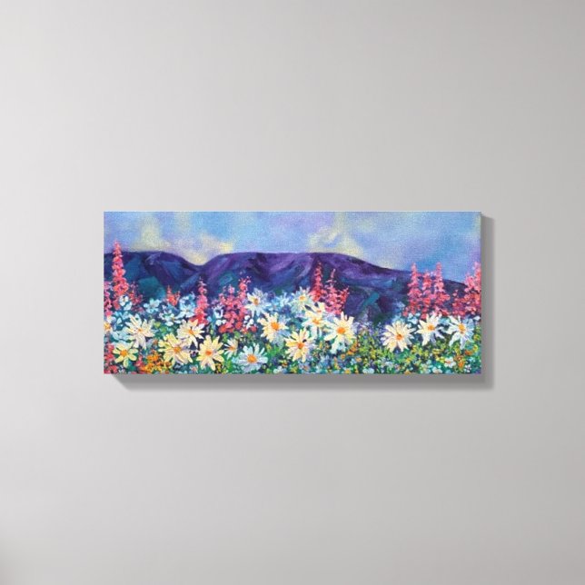 Lienzo Jardín de Tisha (Anverso)