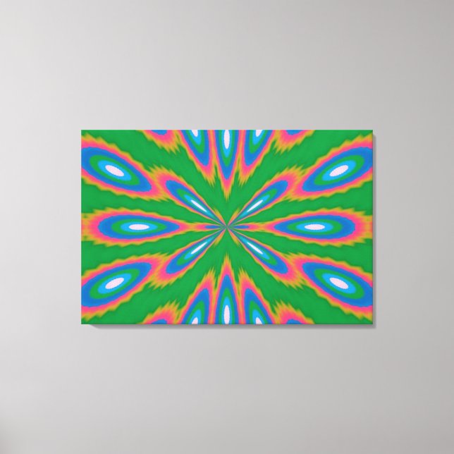 Lienzo Jardín divertido (Anverso)
