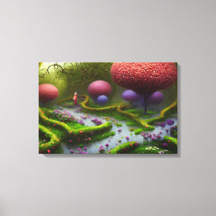 Lienzo Jardín en expansión