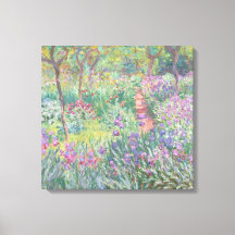 Jardín en Giverny por Claude Monet