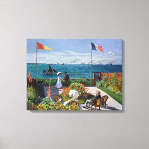 Lienzo Jardín en Sainte-Adresse Claude Monet