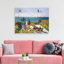 Jardín en Sainte-Adresse | Claude Monet |